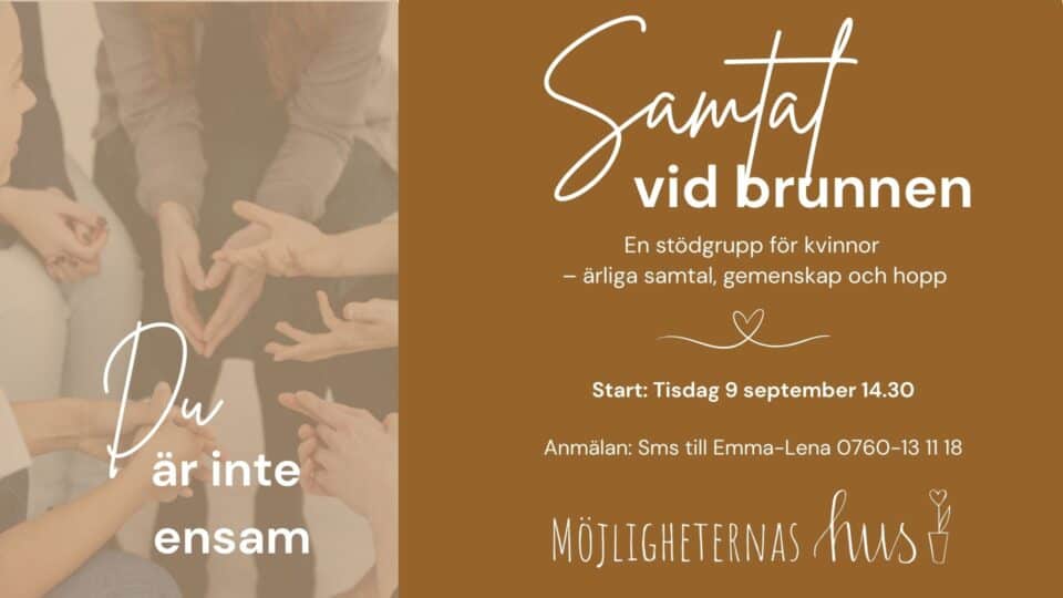 Samtal vid brunnen – stödgrupp för kvinnor